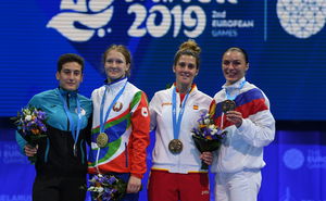 Sambista Sabina Artemciuc a cucerit argintul la JE de la Minsk