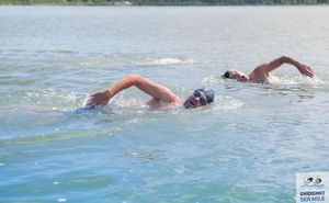 Antrenament de înot în apă deschisă la Ghidighici (Foto)
