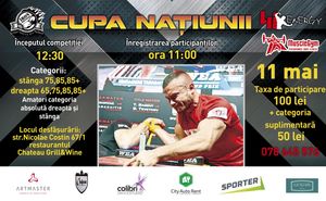 Турнир по Армрестлингу  «Cupa Națiunii 5»
