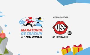 Kiss FM поддерживает волшебный забег Maratonul de Craciun by Naturalis