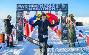 Молдаванин занял второе место на марафоне North Pole Marathon