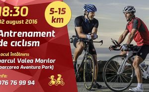 Vă invităm la un antrenament de ciclism cu clubul Sporter Bike