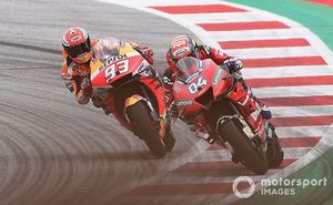 MotoGP: Довициозо вырвал у Маркеса победу в Австрии в последнем повороте