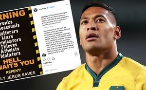 Israel Folau riscă să nu mai joace pentru Australia