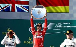 Себастьян Феттель выиграл Гран-при Австралии