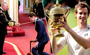 Andy Murray a primit titlul de Cavaler al Ordinului Imperiului Britanic