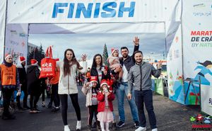 Maratonul de Craciun family race is finished