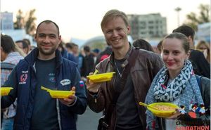 В центре прошла Pasta Party и брифинг для участников Кишиневского марафона
