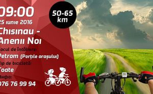 Participă la turul ciclist Chișinău - Anenii Noi cu clubul Sporter Bike