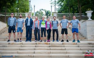 Сотрудники компании Technosoft  готовятся к Марафону