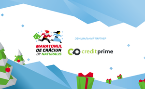 CreditPrime – партнер для участников Maratonul de Crăciun by Naturalis