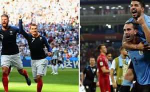Uruguay - Franța (17:00), în sferturile CM 2018