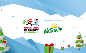 Naturalis – титульный партнер Maratonul de Crăciun 2019