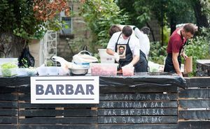Food Zone BARBAR — место встречи всех участников Кишиневского марафона!
