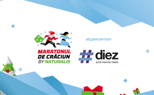 Команда #diez готовится к забегу Maratonul de Crăciun by Naturalis