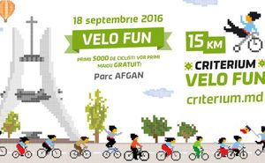 Pe 18 septembrie este startul cursei de ciclism de Criterium Velo Fun