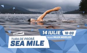 Antrenament final în apă deschisă Sea Mile 2018