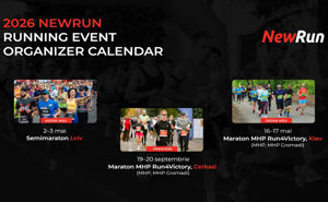 Sezonul de alergare 2026: NewRun invită la  evenimente de alergare din Ucraina