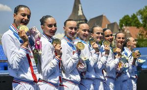 Российские синхронистки  "взяли" золото