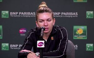 Reacţie neaşteptată a Simonei Halep, după eliminarea de la Indian Wells