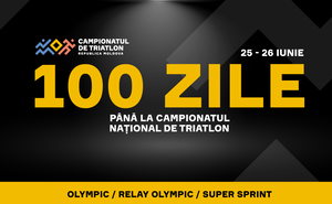 Au mai rămas 100 de zile până la Start Campionatul Național de Triatlon