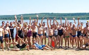 Antrenamentul final de înot a avut loc pe lacul Ghidighici (Foto)