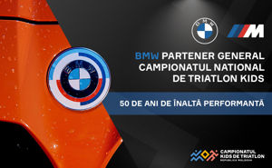 BMW M este partener general al Campionatului de Triatlon Kids