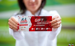 Сертификат участия в марафоне - отличный подарок чемпиону вашей жизни