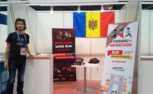 Sporter участвует в спортивной ярмарке Стамбульского марафона