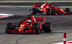 Premiul Bahrainului: Un pilot Ferrari i-a rupt piciorul unui mecanic