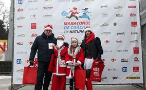 Maratonul de Craciun проходит на центральной площади Кишинева