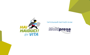 Moldpresa – титульный партнер 8-километрового забега Hai Haiduci By VITA