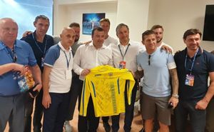 Состоялась встреча президентов футбольных федераций Молдовы и Украины