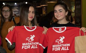 Волонтеры готовятся к “Marathon for All”