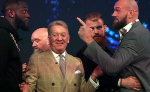 Wilder şi Fury au făcut show în turneul de promovare al meciului