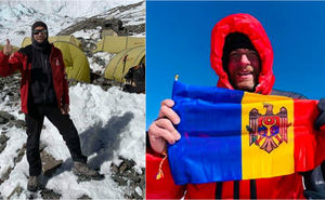 Un moldovean a urcat cu succes pe muntele Everest
