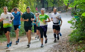 Participanții „Purcari Wine Run” au desfășurat un antrenament