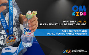 OM Kids este partenerul oficial al Campionatului de Triatlon Kids