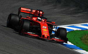 Феттель показал лучшее время в первой практике Гран-при Германии