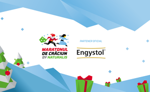 Engystol a oferit  medalii dulci campionilor de la Maratonul de Crăciun