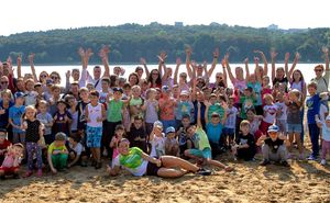 Состоялась первая подготовительная тренировка к Kids Run Day