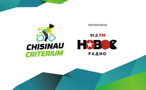 „Novoe Radio” - radioul cursei urbane de ciclism Chișinău Criterium 2019