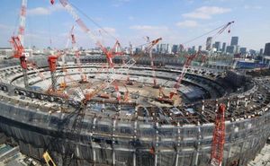 Stadionul olimpic de la Tokyo este finalizat în proporţie de 90%