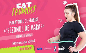 Maratonul de slăbire FAT FRUMOS: Ediția de vară