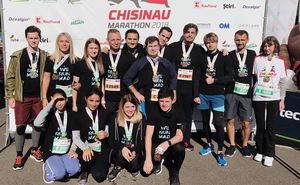 Chișinău International Marathon способствует командному взаимодействию!