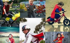 Children can ride the HellRun track on bike or run bike