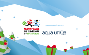 Aqua unIQa готовится к забегу Maratonul de Crăciun by Naturalis