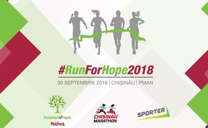 Alătură-te echipei Hospices of Hope Moldova la Maratonul din Chișinău