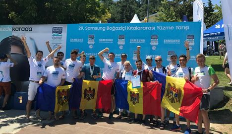 24 спортсмена из Молдовы на кросс-континентальном заплыве через Босфор