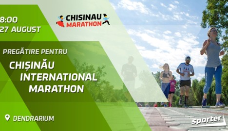 Duminică ne pregătim pentru Chisinau Marathon